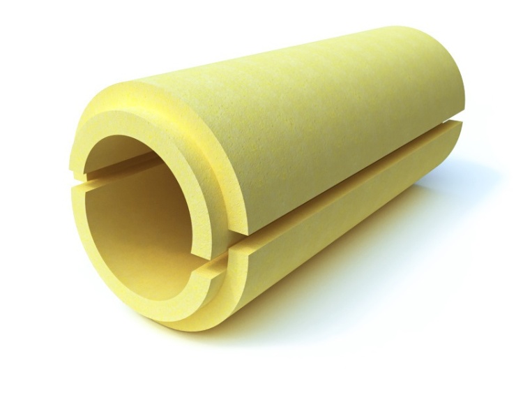 Скорлупа  для теплоизоляции труб ППУ С 1000х32х30 мм