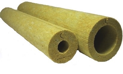 Цилиндр минераловатный ЭКОРОЛЛ КВ-80 1000х57х40 мм